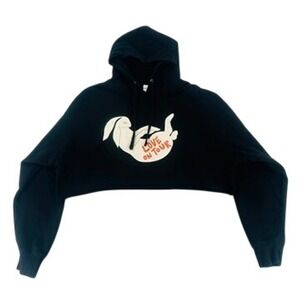 Harry Styles Love On Tour Goat Hoodie Black 2XL